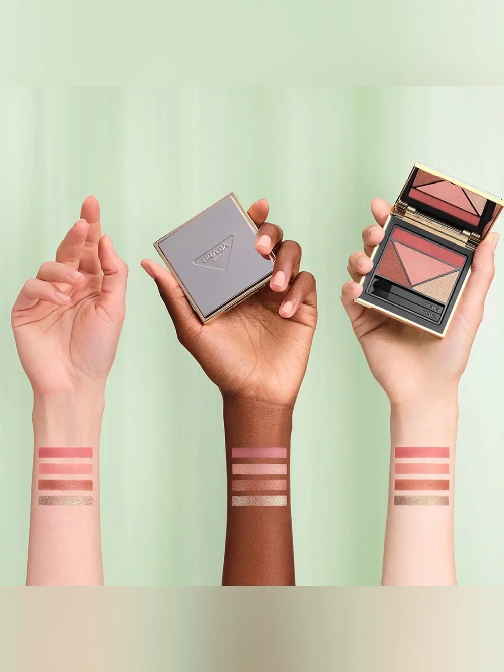 Prada Pink and Rose Shimmer Eyeshadow Palette